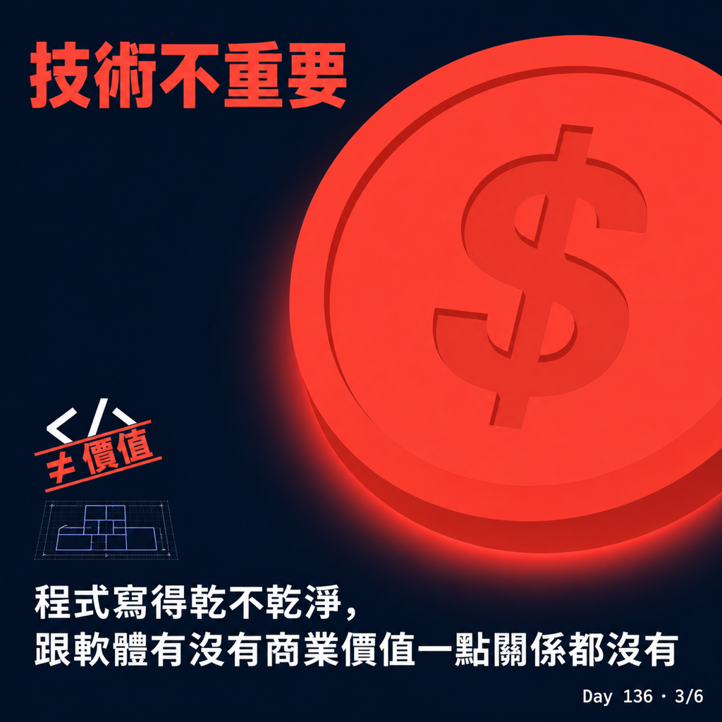 Day 136 AI 讓做產品變簡單,但做成產品變更難了 — 投影片 3