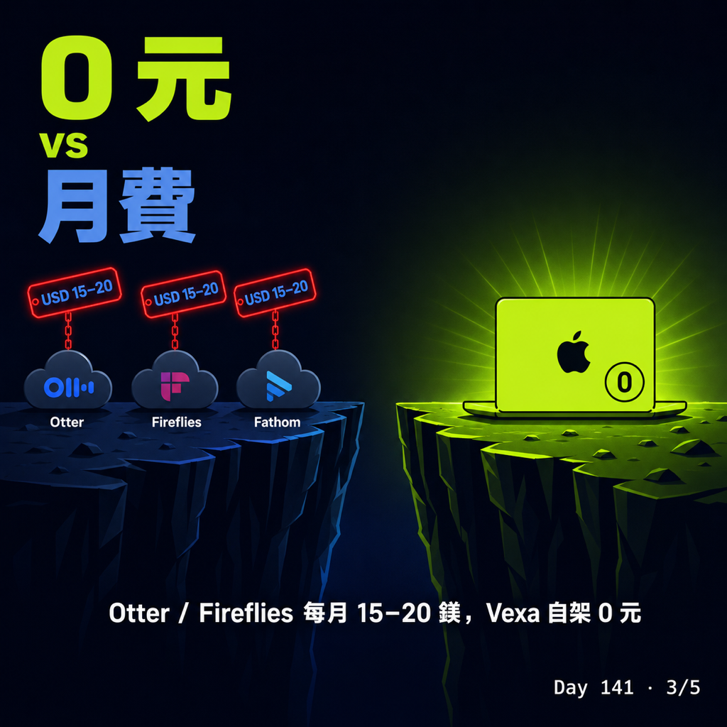 Day 141 線上會議記錄開源神器 Vexa 實測 — 投影片 3
