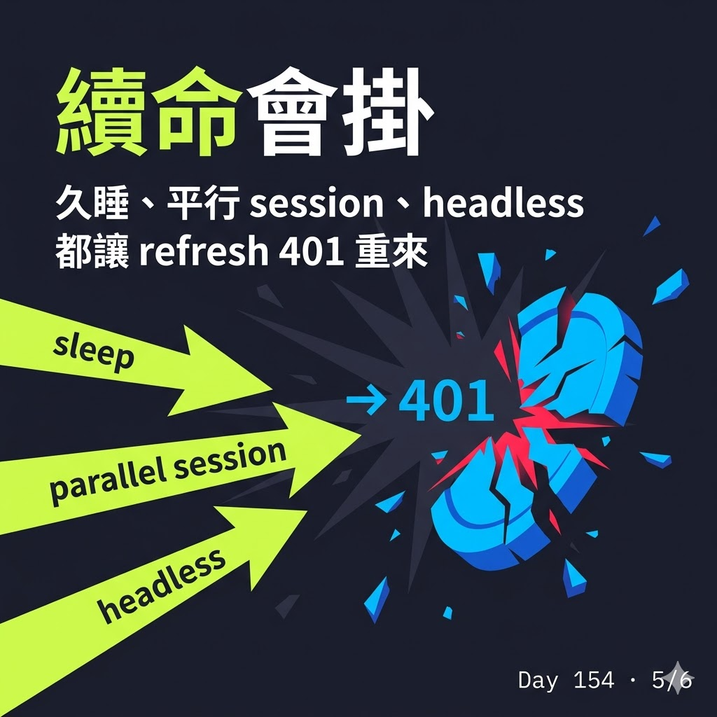 Day 154 拆解 Claude Code 的登入機制 — 投影片 5