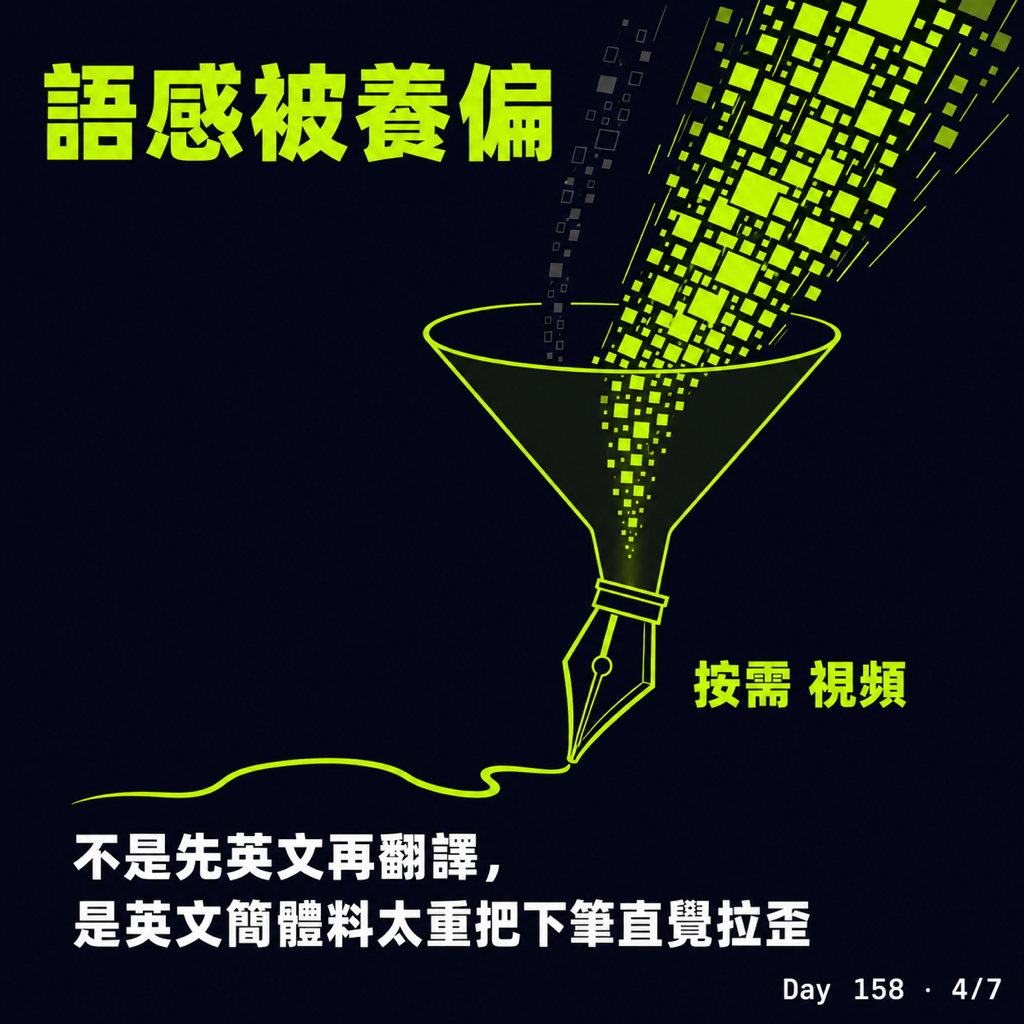 Day 158 AI 的怪詞為什麼列不完 — 投影片 4
