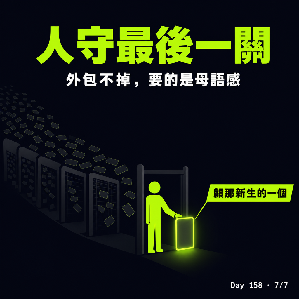 Day 158 AI 的怪詞為什麼列不完 — 投影片 7