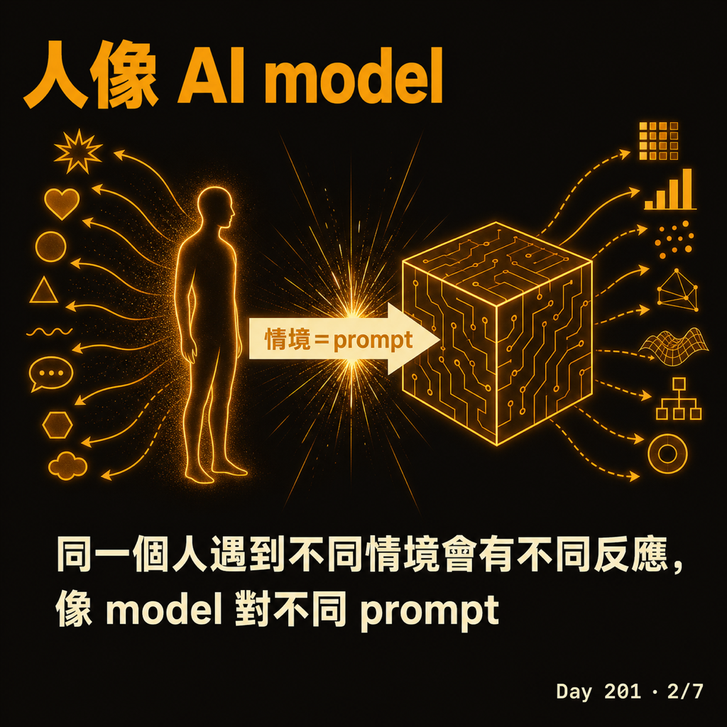 Day 201 人不是固定版本 — 投影片 2