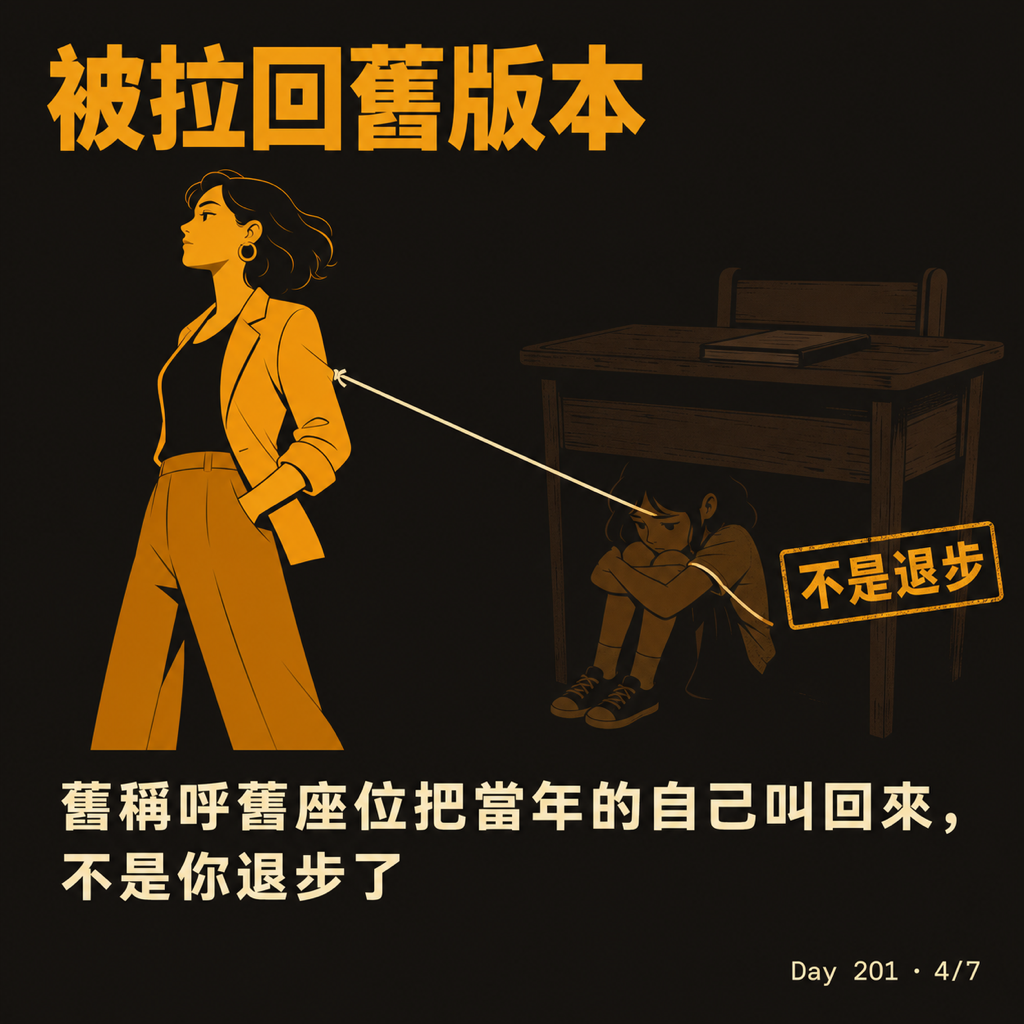 Day 201 人不是固定版本 — 投影片 4