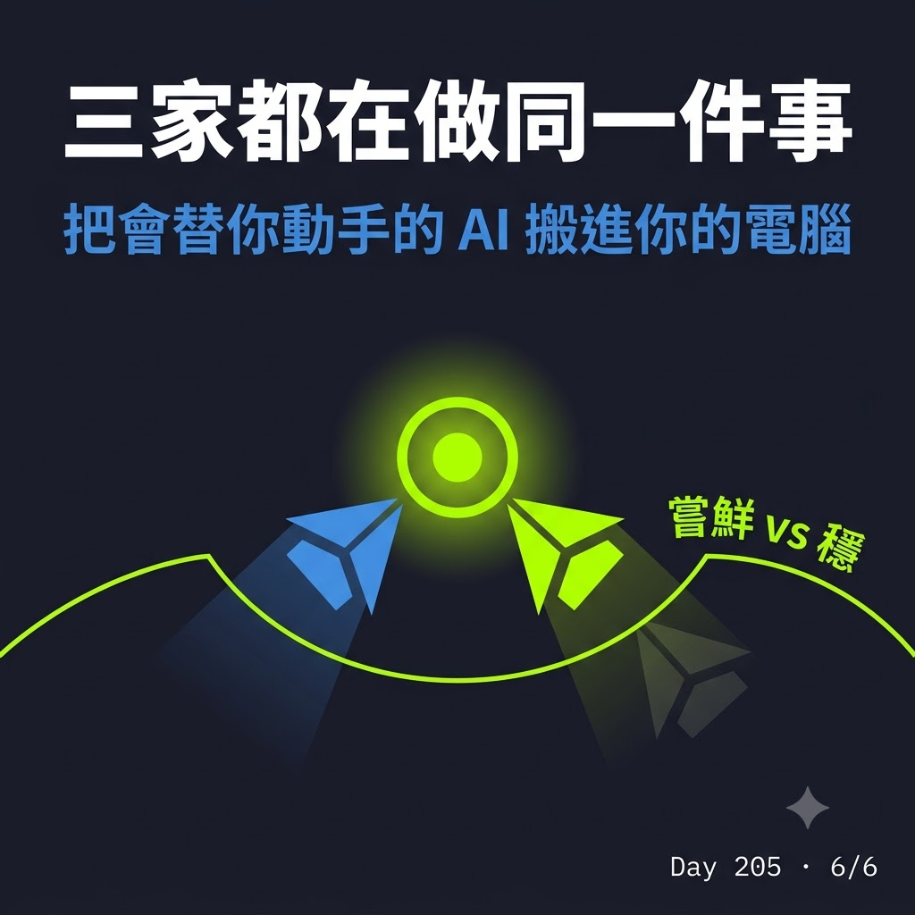 Day 205 Antigravity 是 Google 的追趕版 — 投影片 6