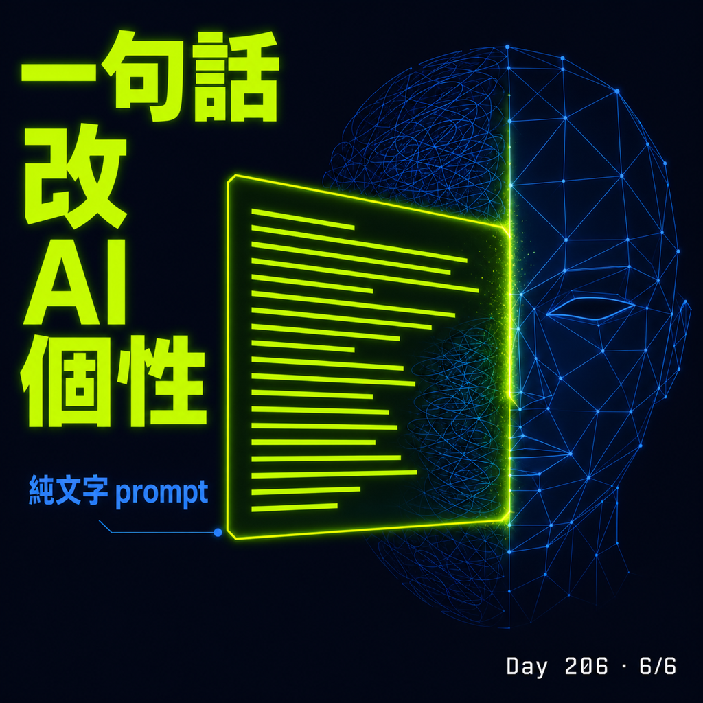 Day 206 一個逼 AI 講重點的 skill — 投影片 6