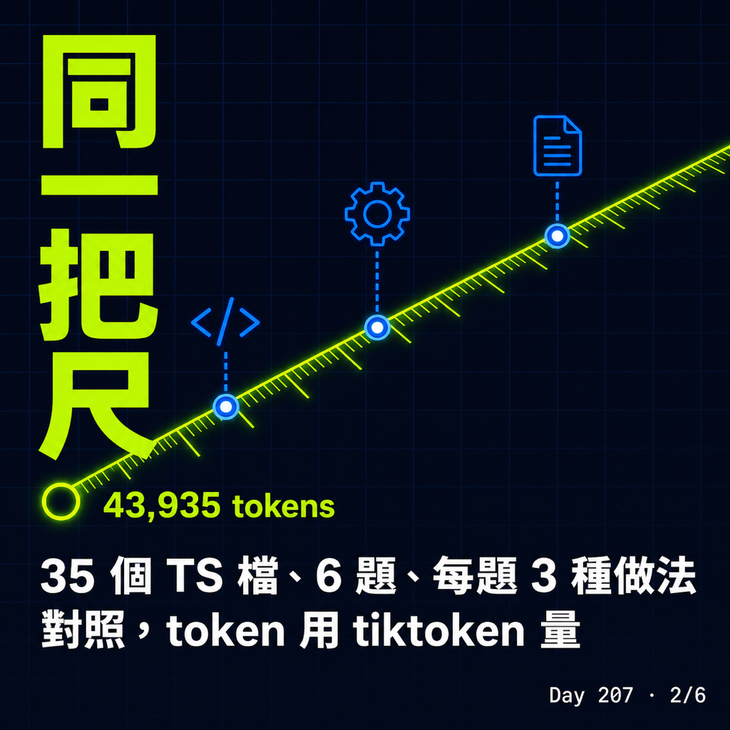 Day 207 兩套「省 token」的 code 工具,我拿自己的專案實測 — 投影片 2