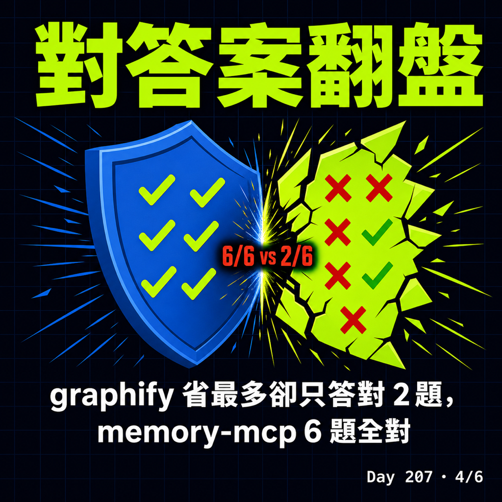Day 207 兩套「省 token」的 code 工具,我拿自己的專案實測 — 投影片 4