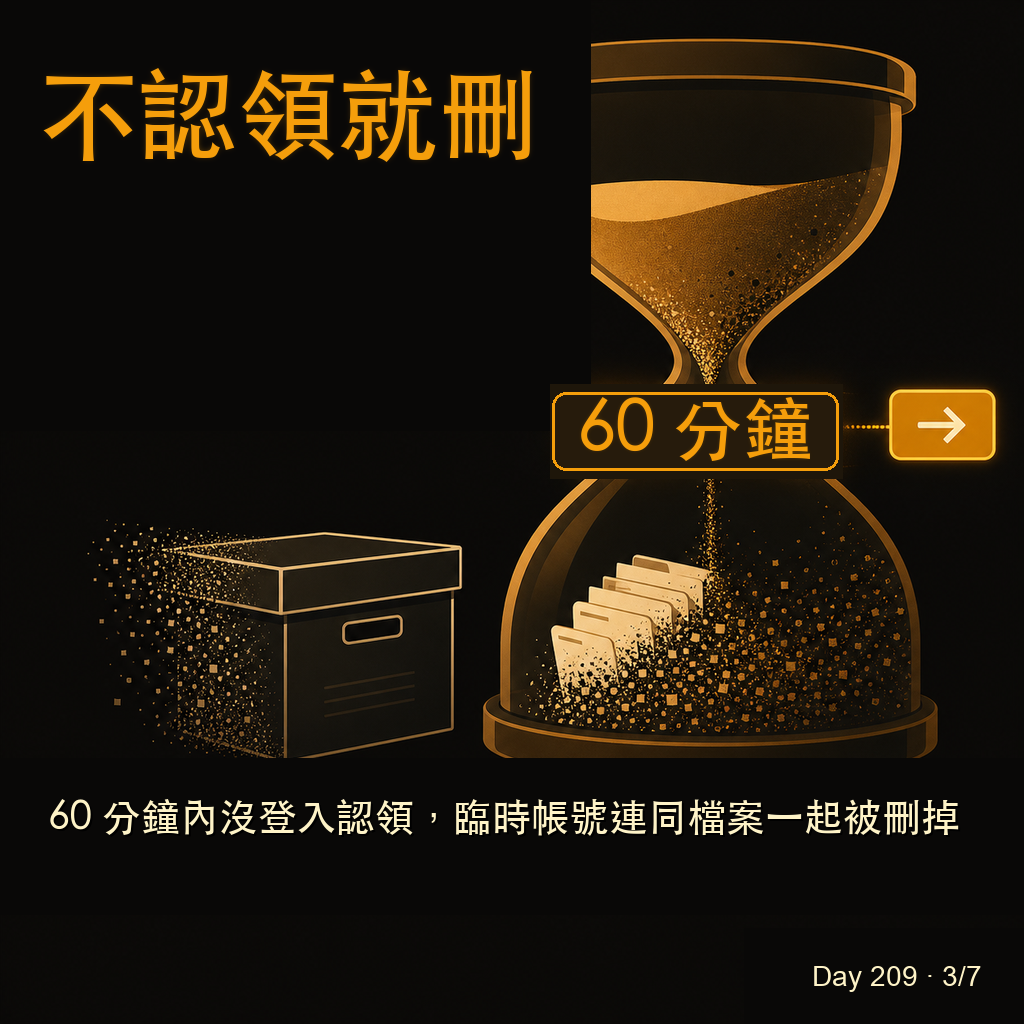 Day 209 不用登入就能發一個網站 — 投影片 3