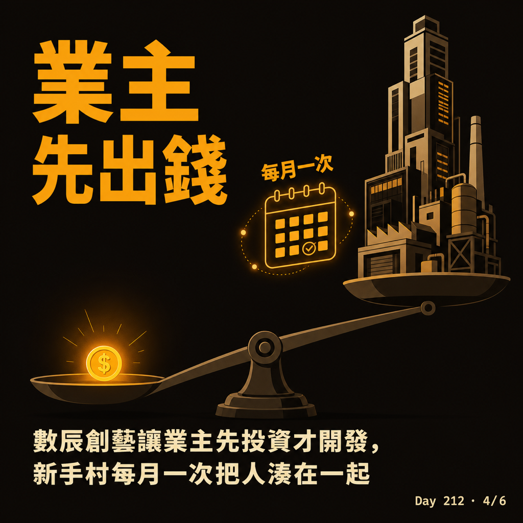 Day 212 AI 社群的大教堂與小教堂 — 投影片 4