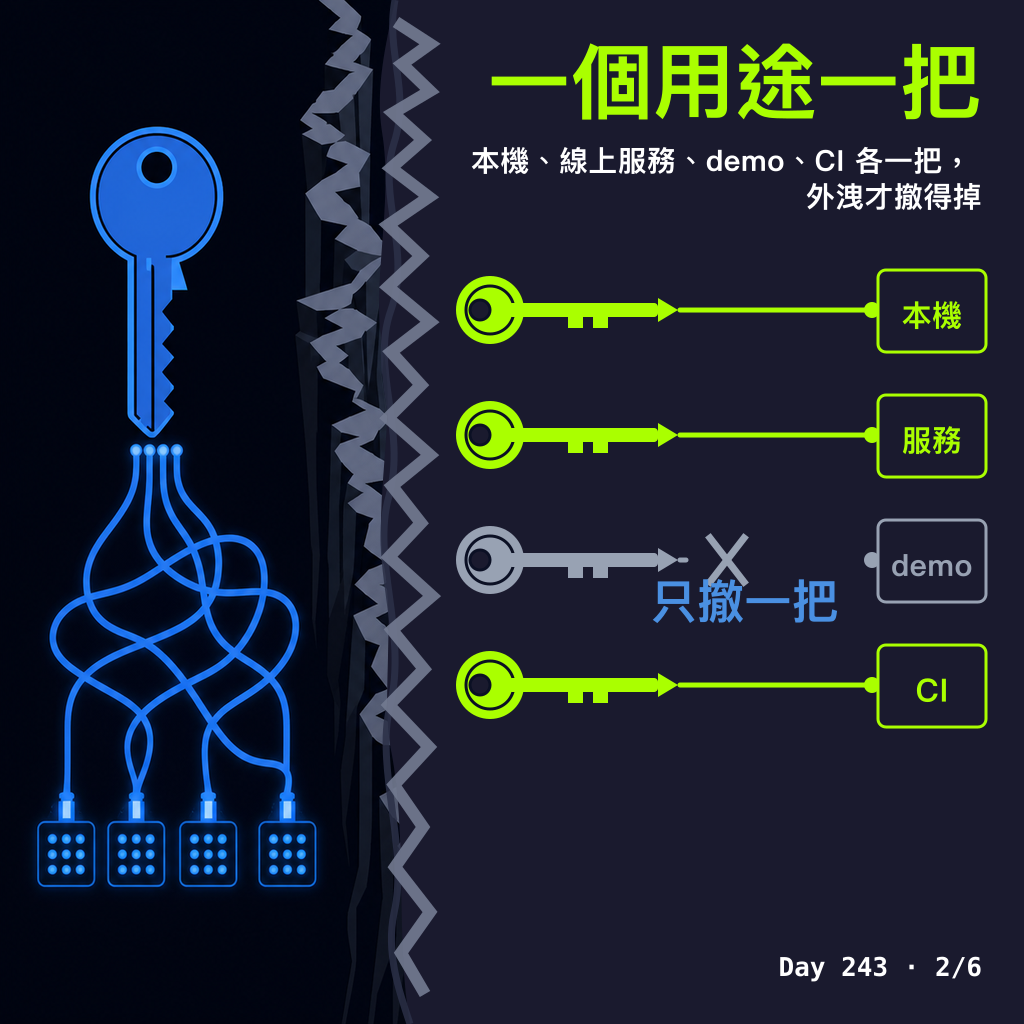 Day 243 事前把爆炸半徑縮小 — 投影片 2