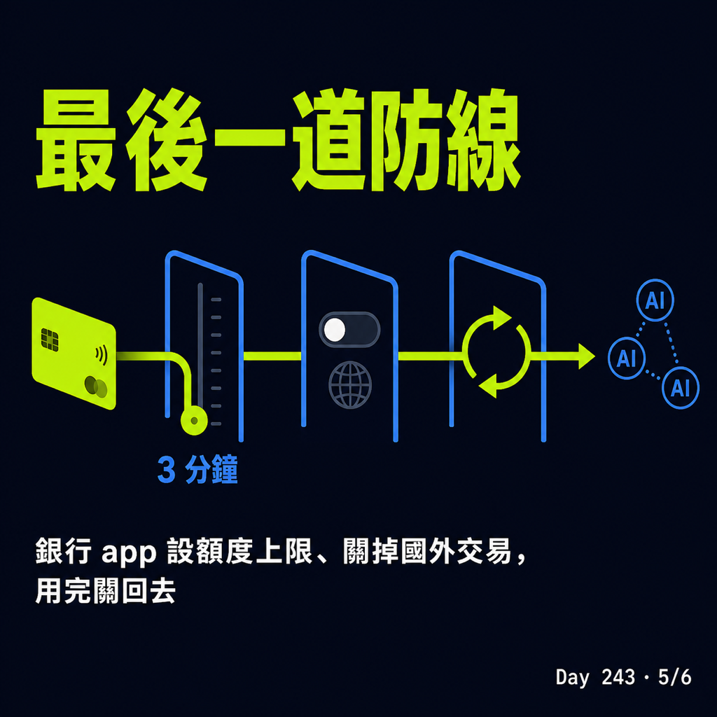 Day 243 事前把爆炸半徑縮小 — 投影片 5