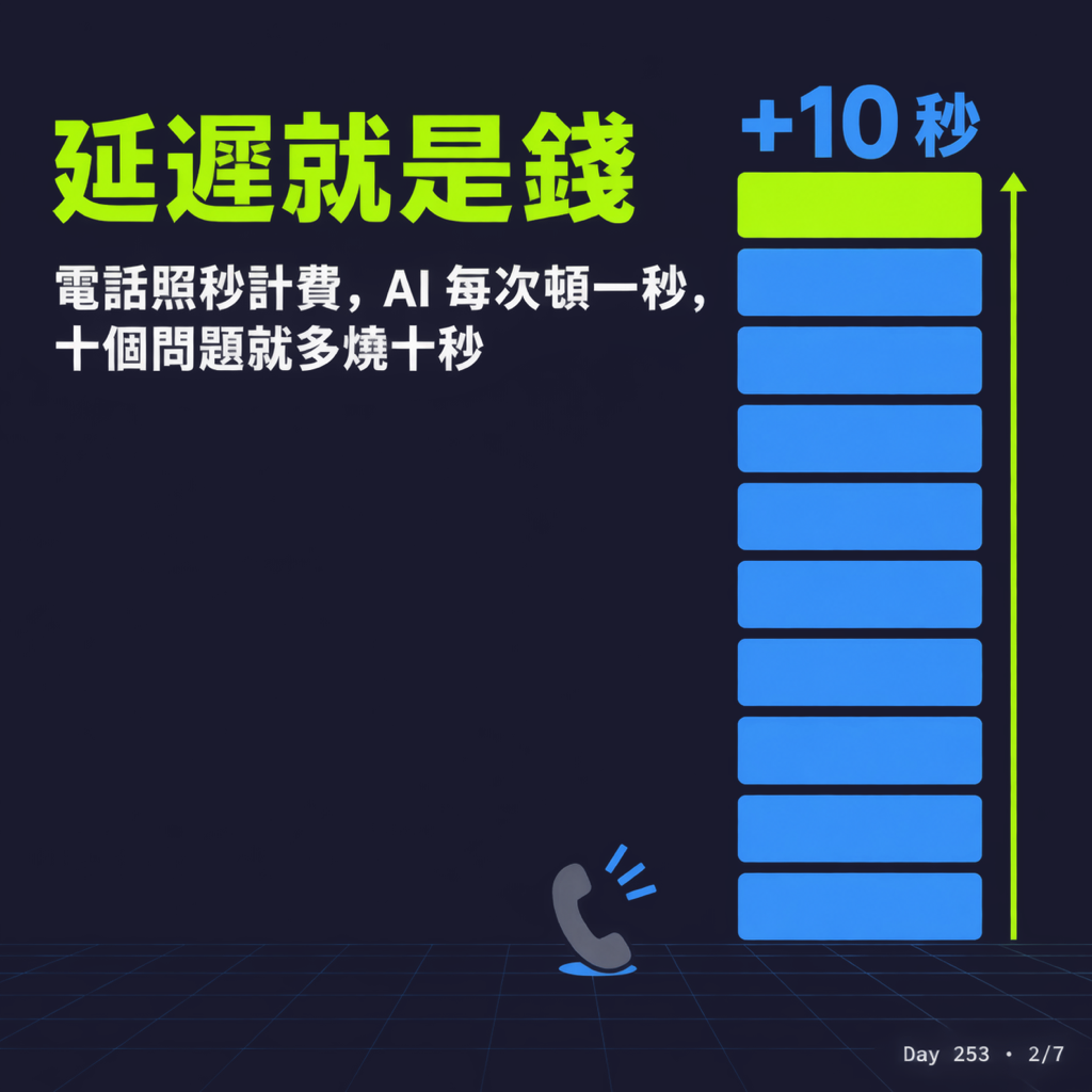 Day 253 電話裡的 AI 要笨一點 — 投影片 2