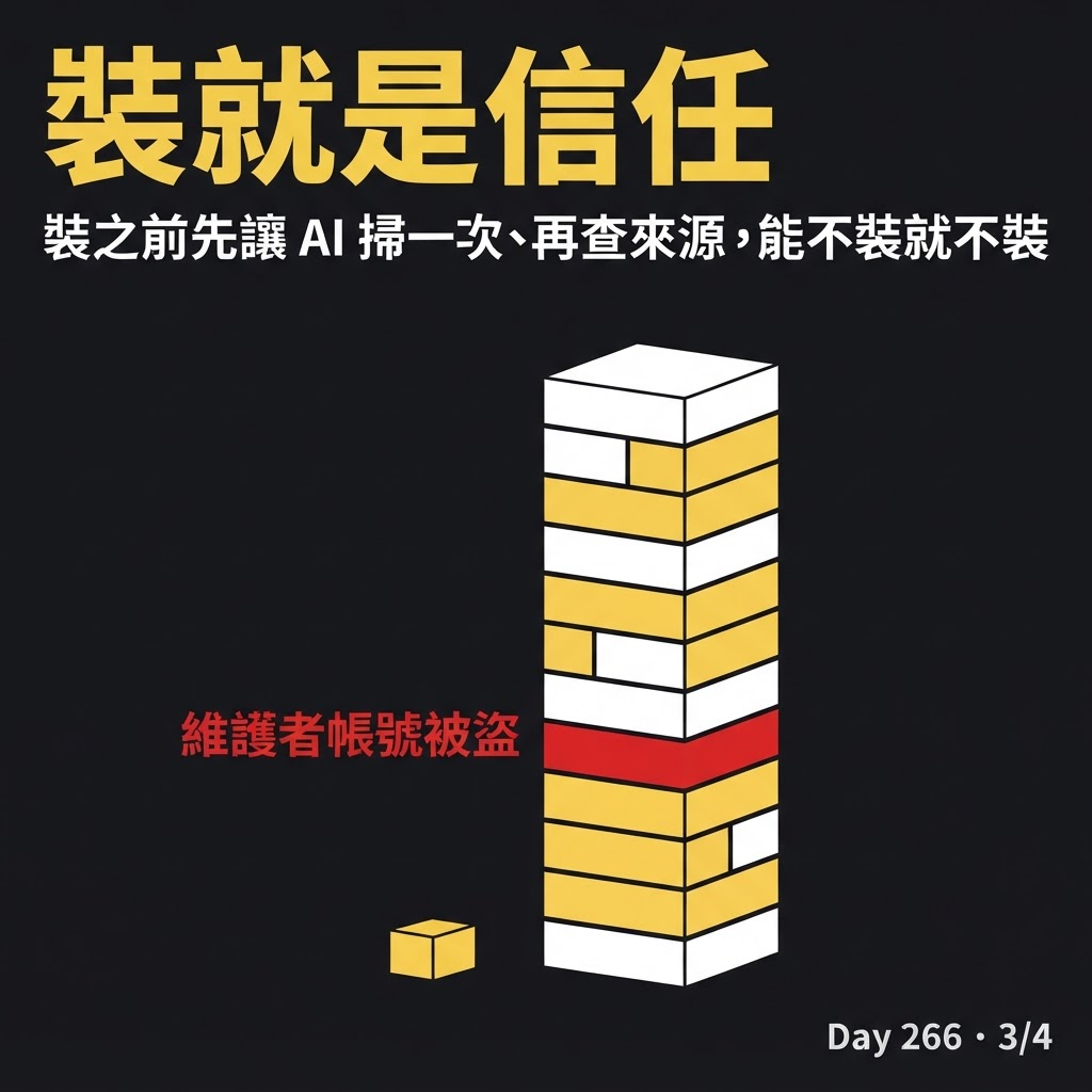 Day 266 vibe coding 常見的六個資安問題 — 投影片 3