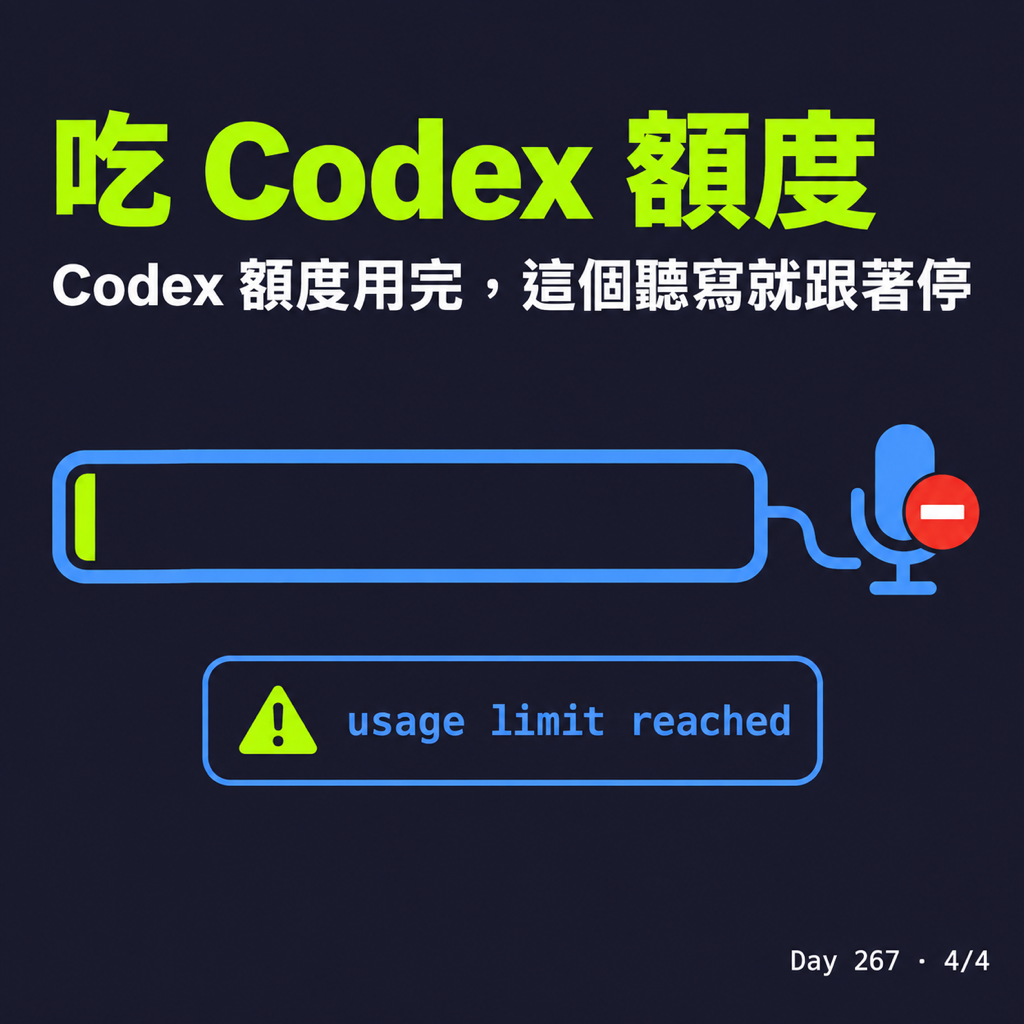 Day 267 ChatGPT 的語音輸入,任何 app 都能用 — 投影片 4
