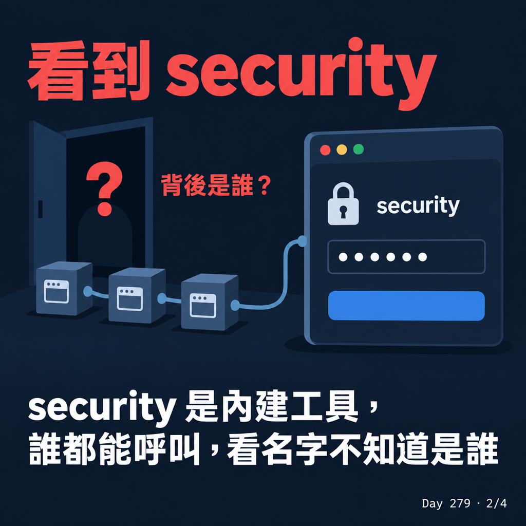 Day 279 電腦突然跳出要密碼,你知道是誰在要嗎? — 投影片 2